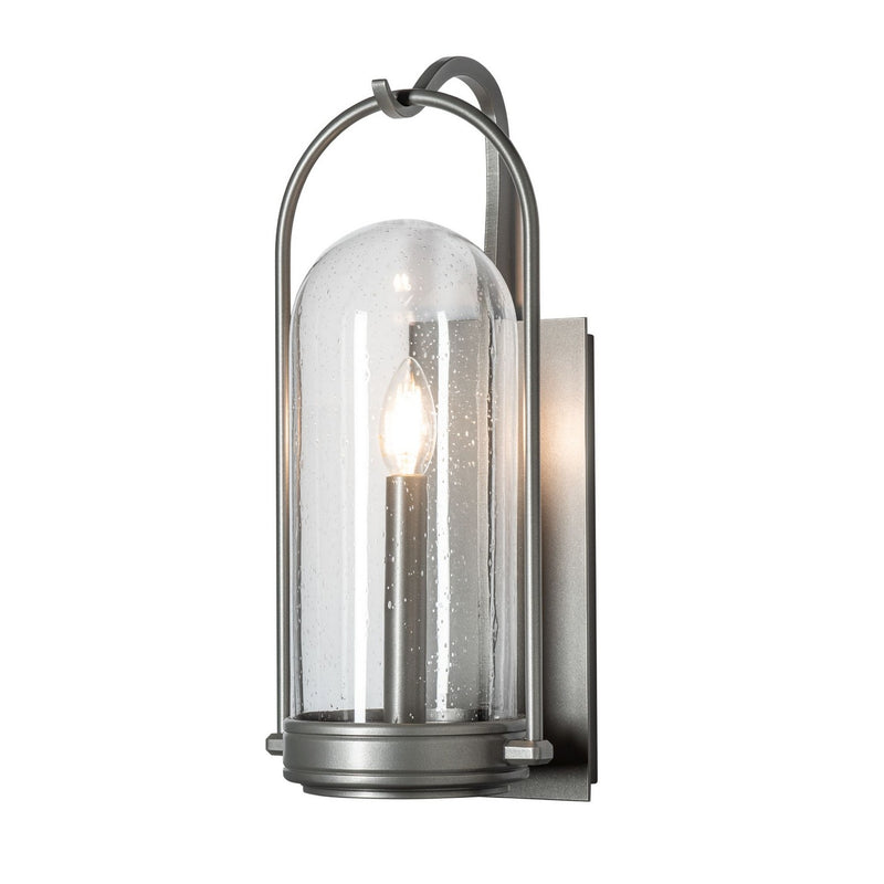 Hubbardton Forge 305211-SKT-78-II0824 One Light Outdoor Wall Sconce, Coastal Burnished Steel