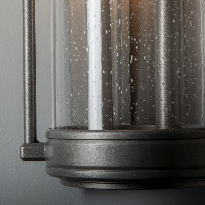 Hubbardton Forge 305212-SKT-20-II0825 Two Light Outdoor Wall Sconce, Coastal Natural Iron