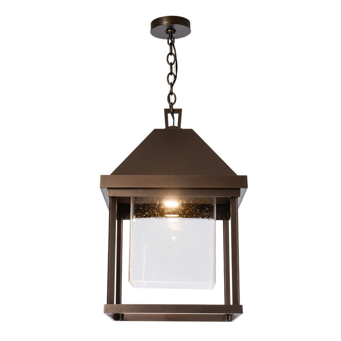 Hubbardton Forge 365203-SKT-75-II0833 One Light Outdoor Lantern, Coastal Bronze