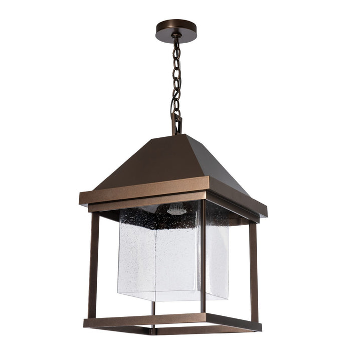 Hubbardton Forge 365203-SKT-75-II0833 One Light Outdoor Lantern, Coastal Bronze