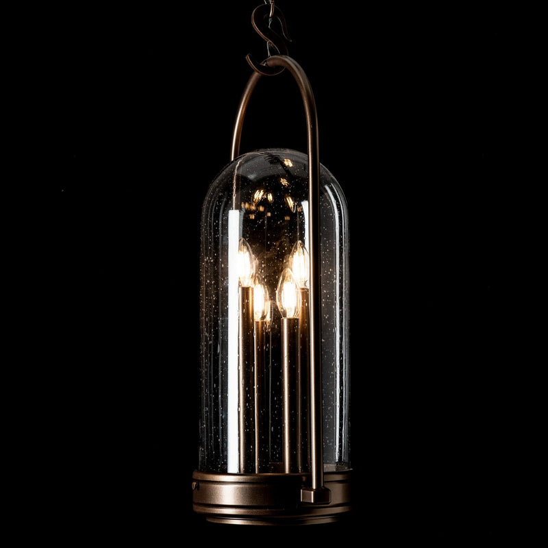 Hubbardton Forge 365213-SKT-75-II0826 Four Light Outdoor Lantern, Coastal Bronze