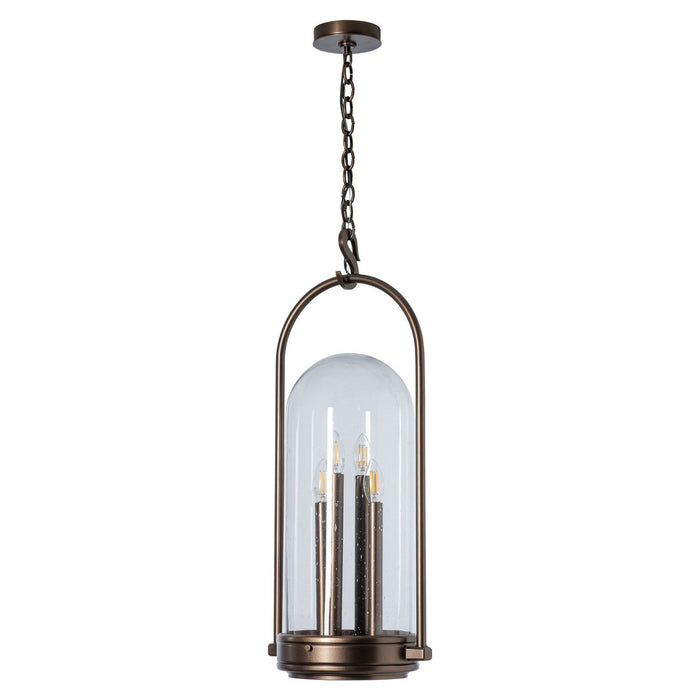 Hubbardton Forge 365213-SKT-75-II0826 Four Light Outdoor Lantern, Coastal Bronze