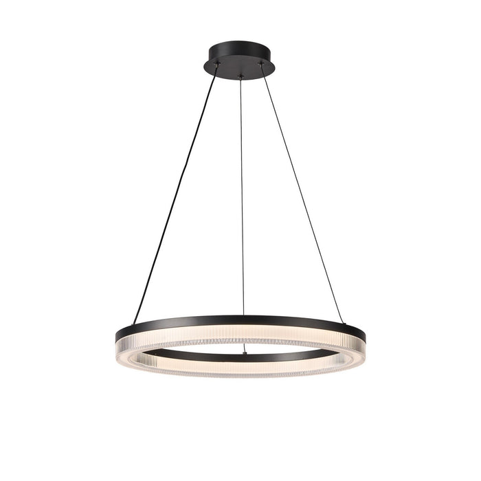 Artcraft AC6832BK LED Pendant, Black