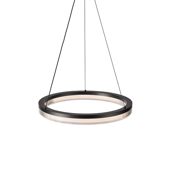 Artcraft AC6832BK LED Pendant, Black
