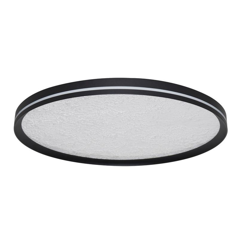 Artcraft AC6873BK LED Flush Mount, Black