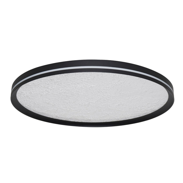 Artcraft AC6873BK LED Flush Mount, Black