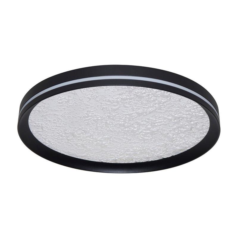 Artcraft AC6873BK LED Flush Mount, Black