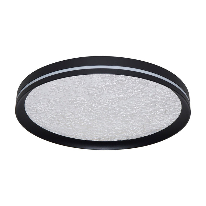 Artcraft AC6873BK LED Flush Mount, Black