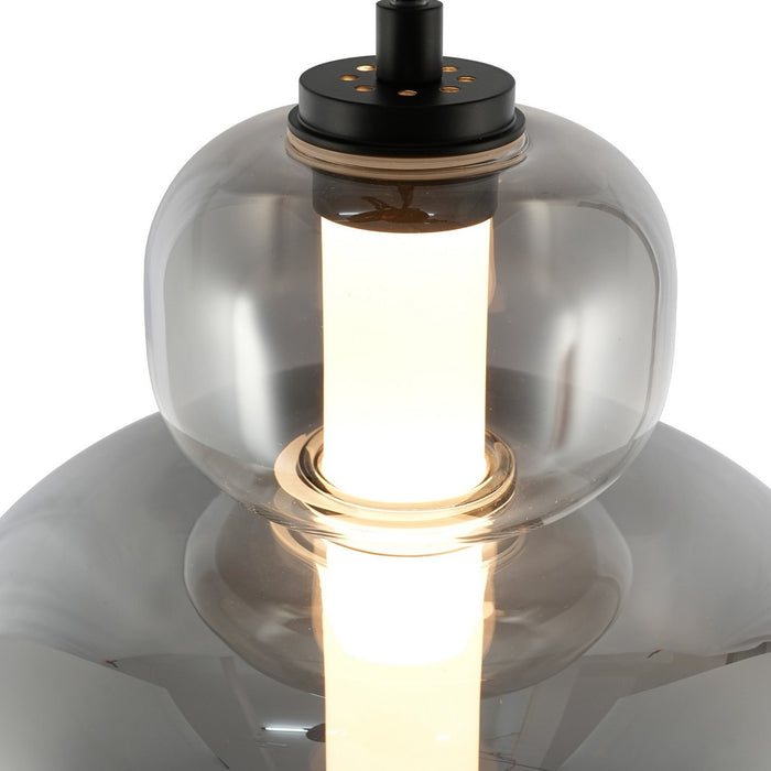 Artcraft AC6910SM LED Pendant, Black