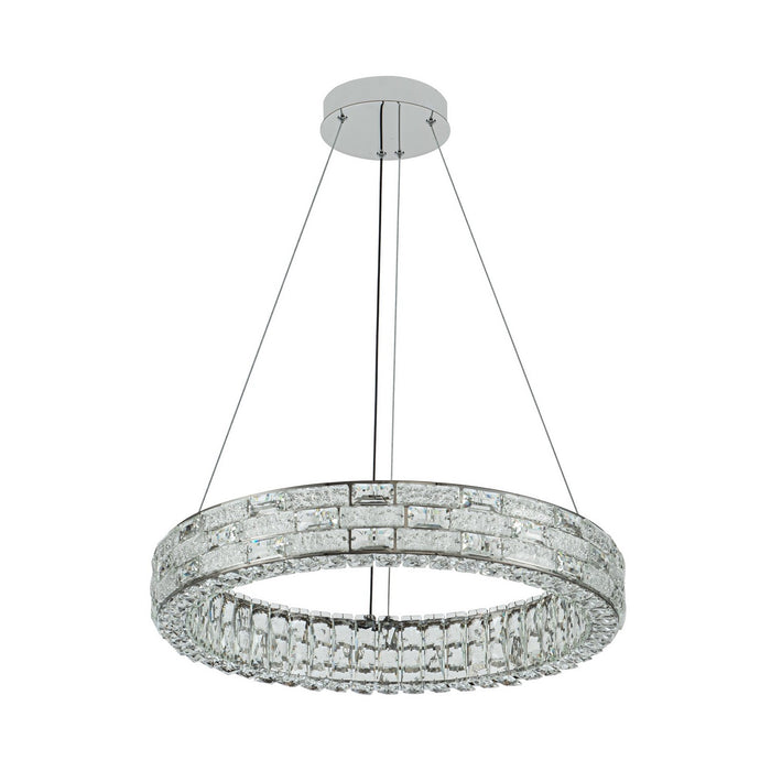 Artcraft AC6921PN LED Chandelier, Chrome