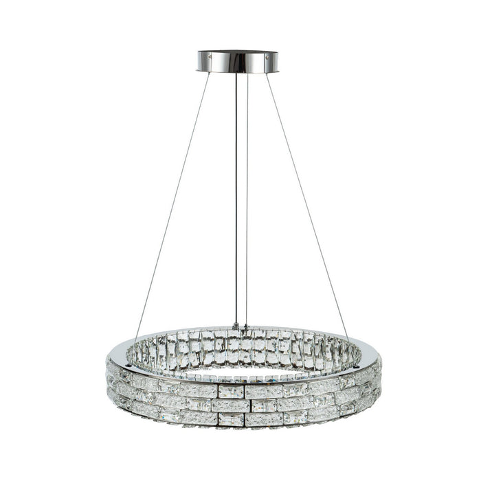 Artcraft AC6921PN LED Chandelier, Chrome
