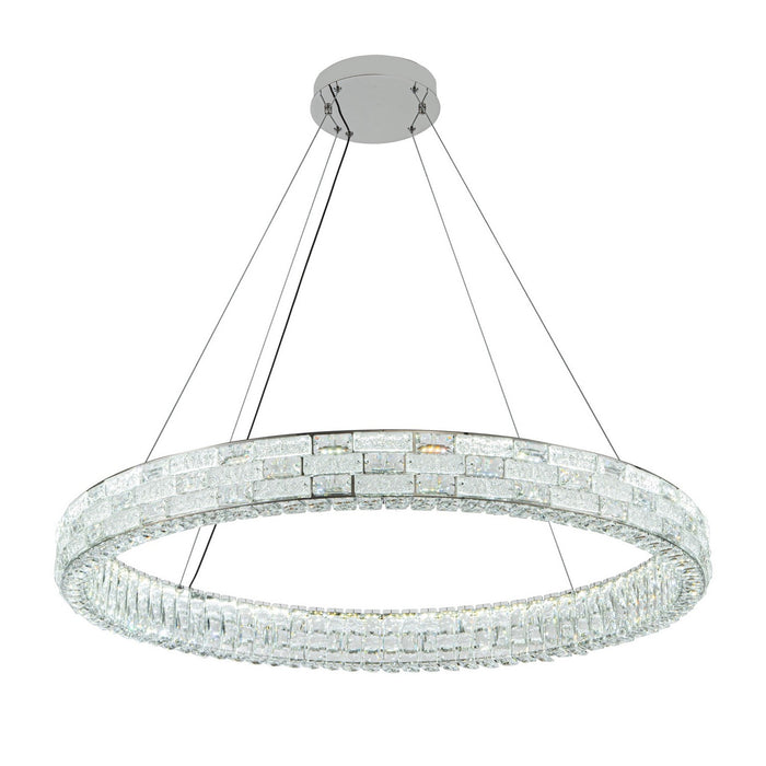 Artcraft AC6923PN LED Chandelier, Chrome