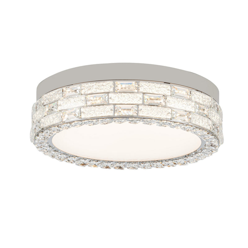 Artcraft AC6926PN LED Flush Mount, Chrome