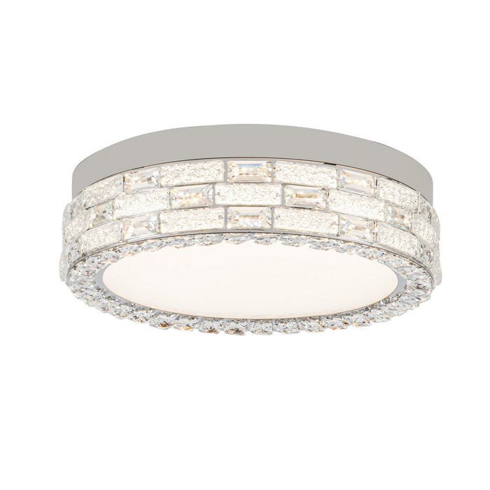 Artcraft AC6926PN LED Flush Mount, Chrome