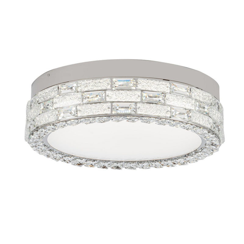 Artcraft AC6926PN LED Flush Mount, Chrome