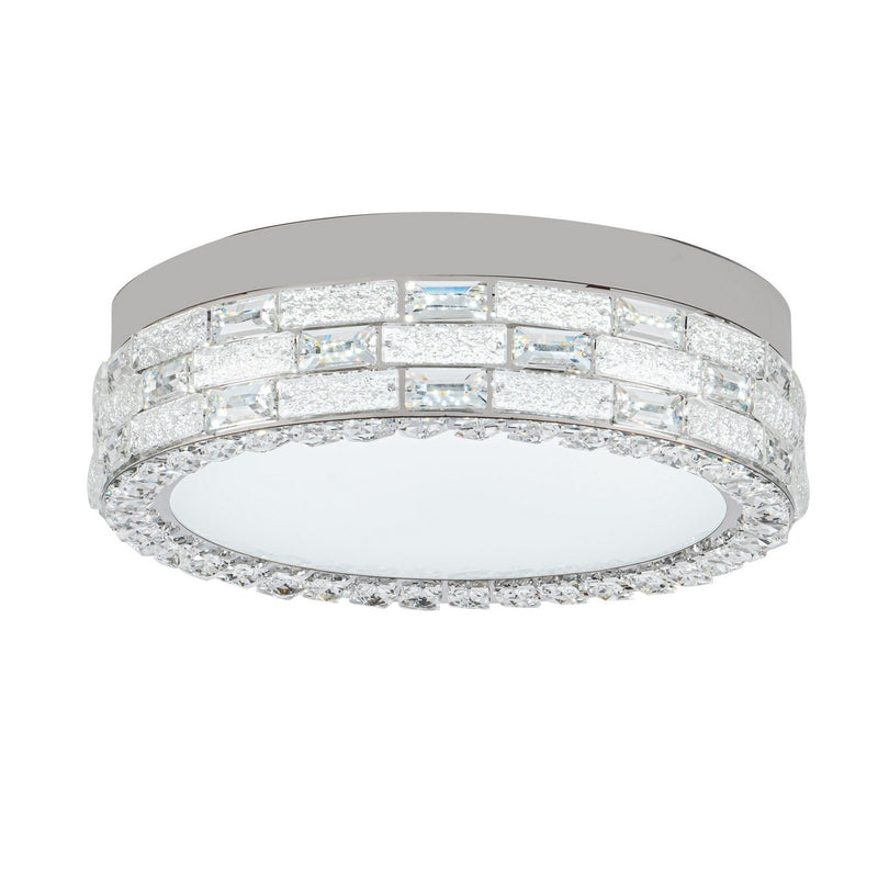 Artcraft AC6926PN LED Flush Mount, Chrome