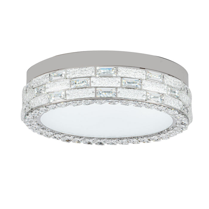 Artcraft AC6926PN LED Flush Mount, Chrome