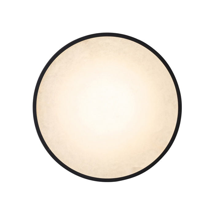 Artcraft AC6991BB LED Flush Mount, Black, Brass