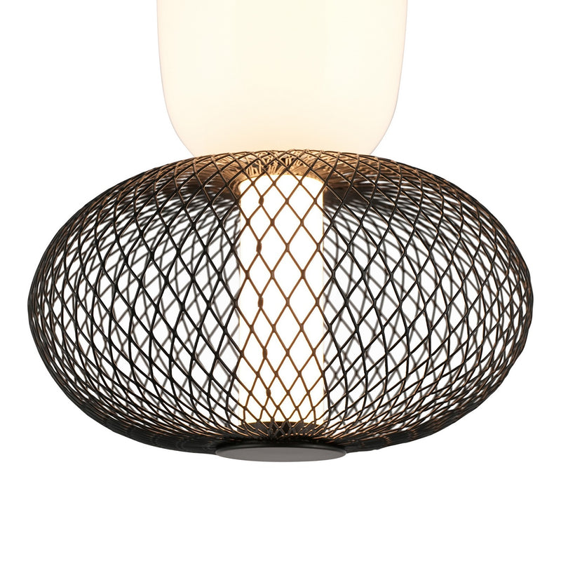 Artcraft AC7461BK LED Pendant, Black