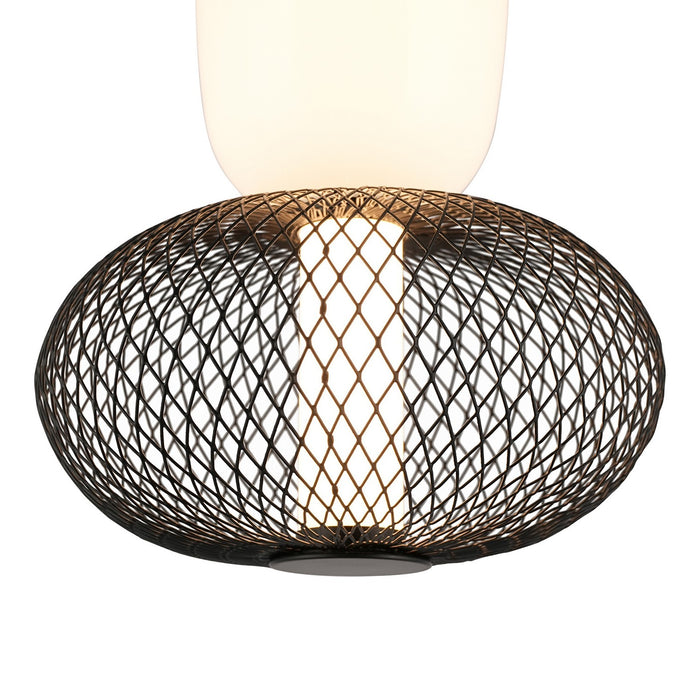 Artcraft AC7461BK LED Pendant, Black