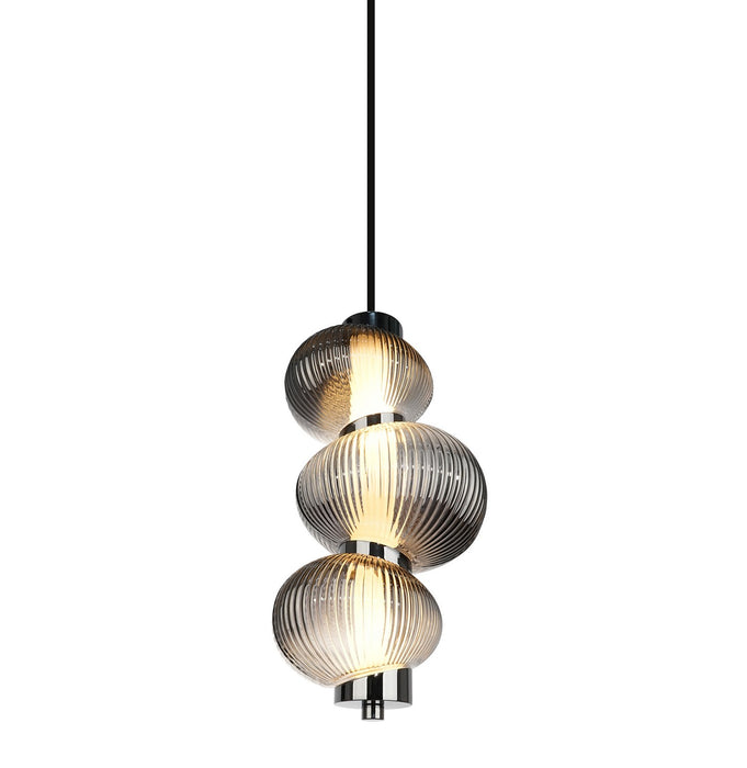 Artcraft AC7800CH LED Pendant, Chrome