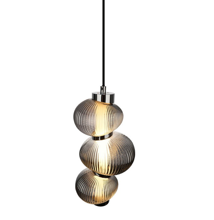 Artcraft AC7800CH LED Pendant, Chrome