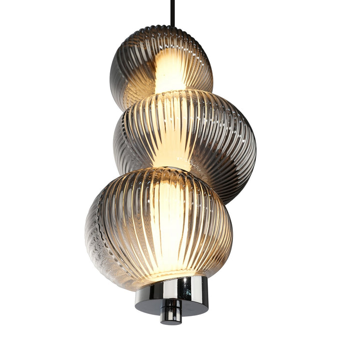 Artcraft AC7800CH LED Pendant, Chrome