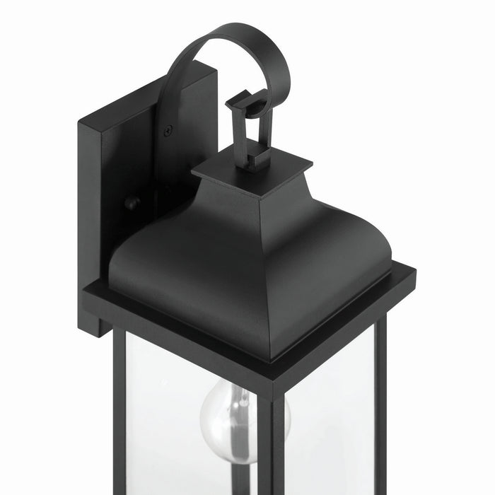 Artcraft AC8181BK One Light Outdoor Wall Sconce, Black