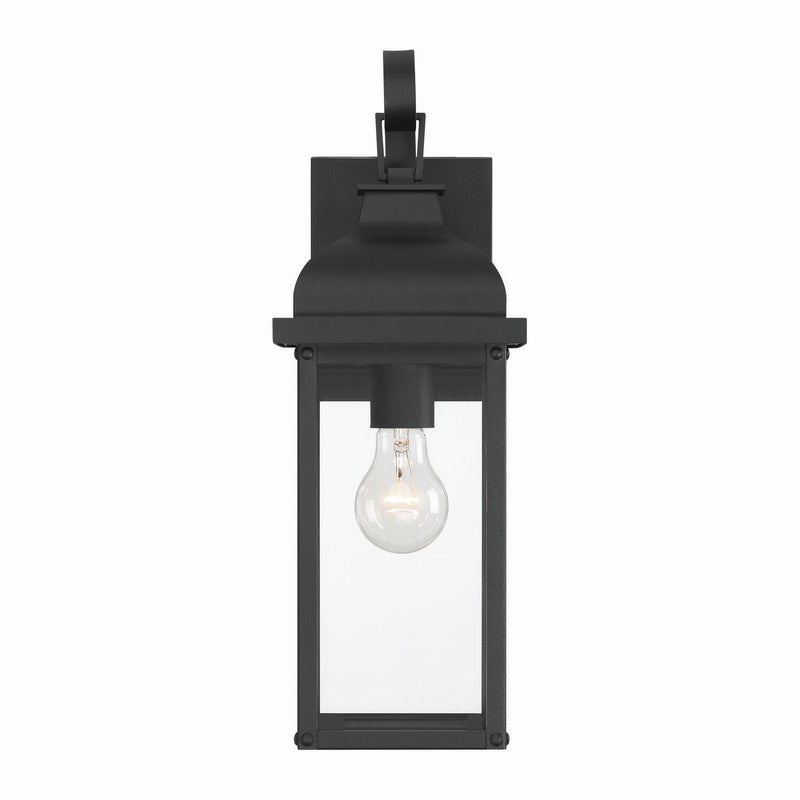 Artcraft AC8181BK One Light Outdoor Wall Sconce, Black