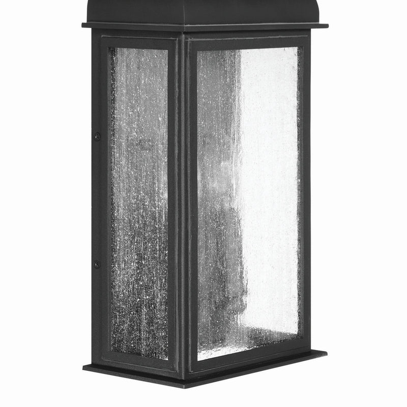 Artcraft AC8186BK Two Light Outdoor Wall Sconce, Black