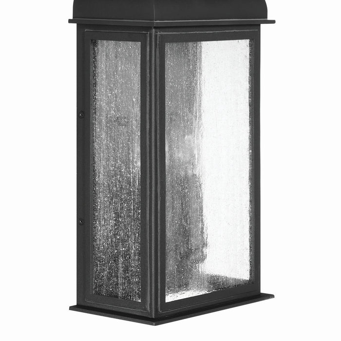 Artcraft AC8186BK Two Light Outdoor Wall Sconce, Black