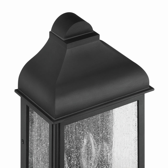 Artcraft AC8187BK Three Light Outdoor Wall Sconce, Black