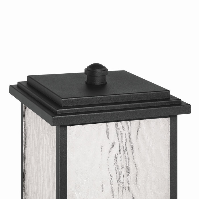 Artcraft AC9273BK Three Light Outdoor Post Mount, Black, Brass