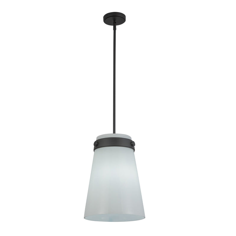 Artcraft AC10640BK One Light Pendant, Black