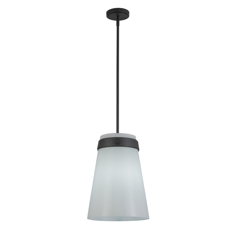 Artcraft AC10640BK One Light Pendant, Black