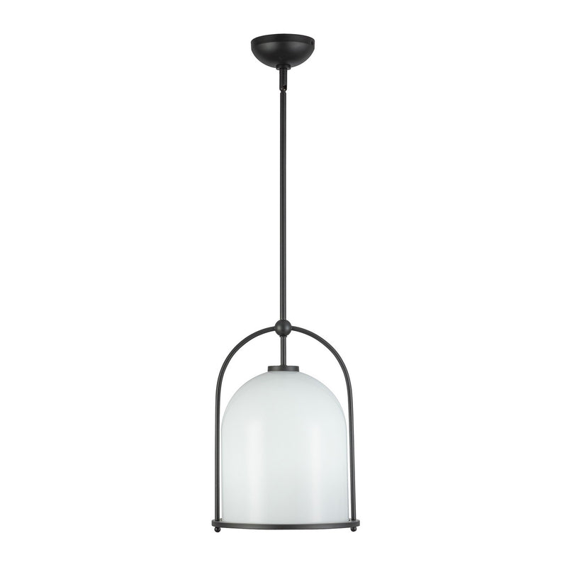 Artcraft AC10650BK One Light Pendant, Black