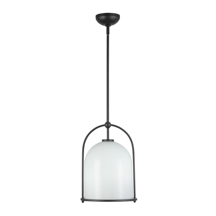 Artcraft AC10650BK One Light Pendant, Black
