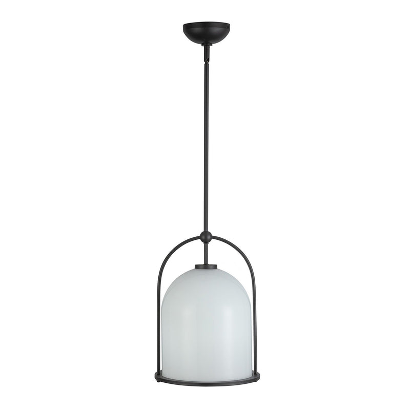 Artcraft AC10650BK One Light Pendant, Black