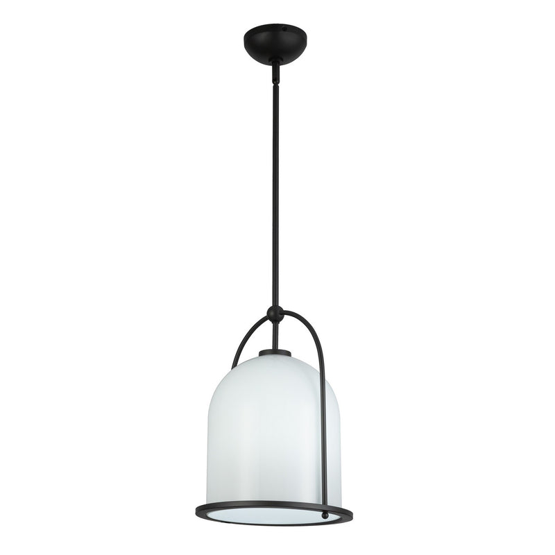 Artcraft AC10650BK One Light Pendant, Black