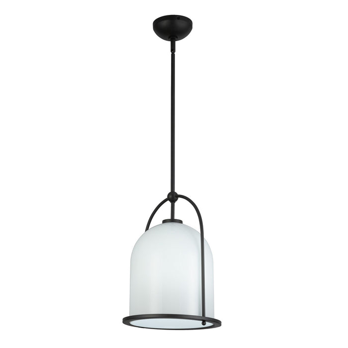 Artcraft AC10650BK One Light Pendant, Black