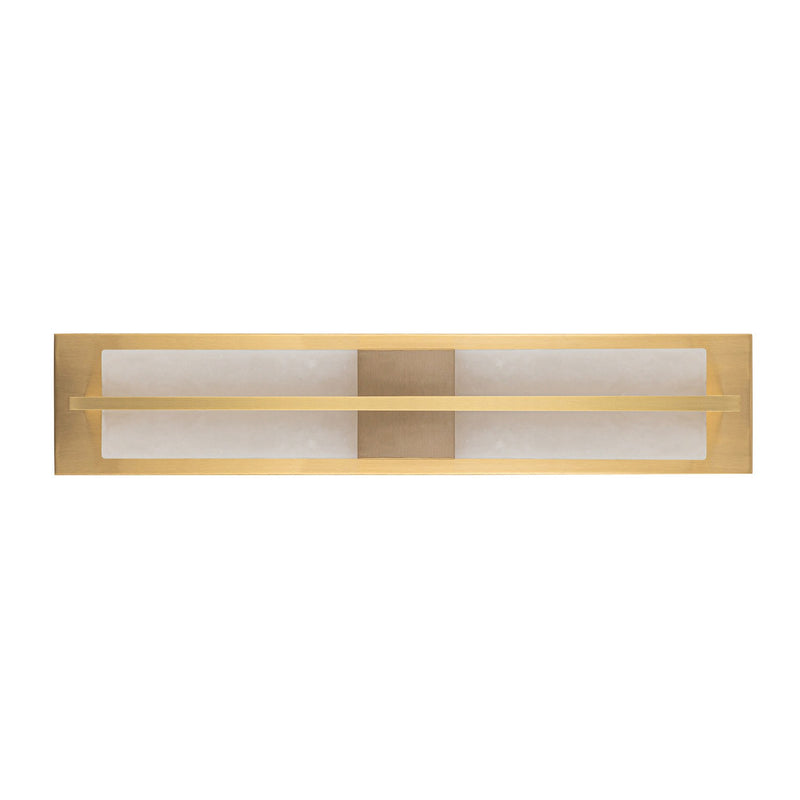 Artcraft AC11776BR LED Wall Sconce, Brushed Brass