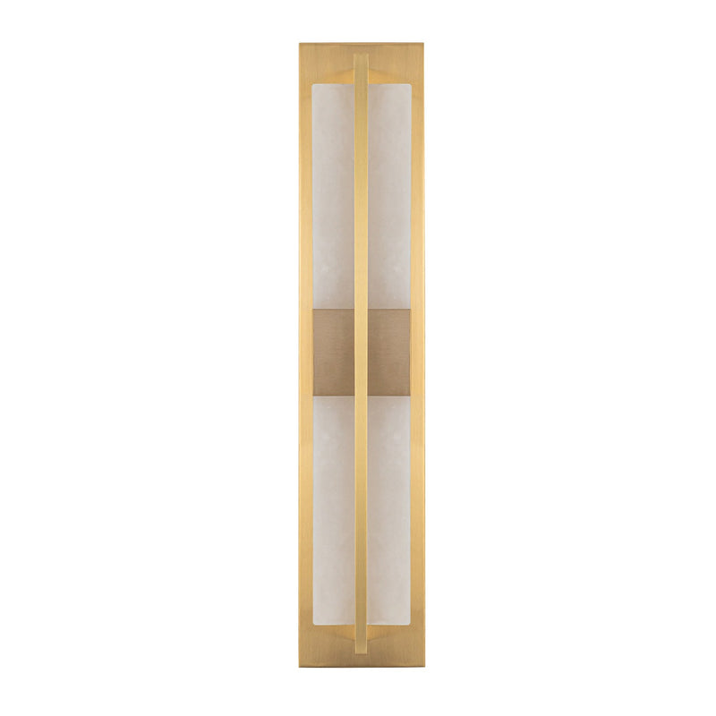 Artcraft AC11776BR LED Wall Sconce, Brushed Brass
