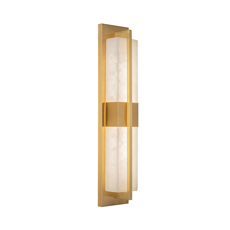 Artcraft AC11776BR LED Wall Sconce, Brushed Brass