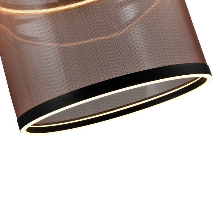 Artcraft AC11890BZ LED Pendant, Bronze