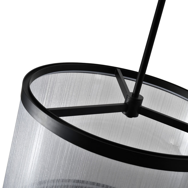 Artcraft AC11890SL LED Pendant, Silver