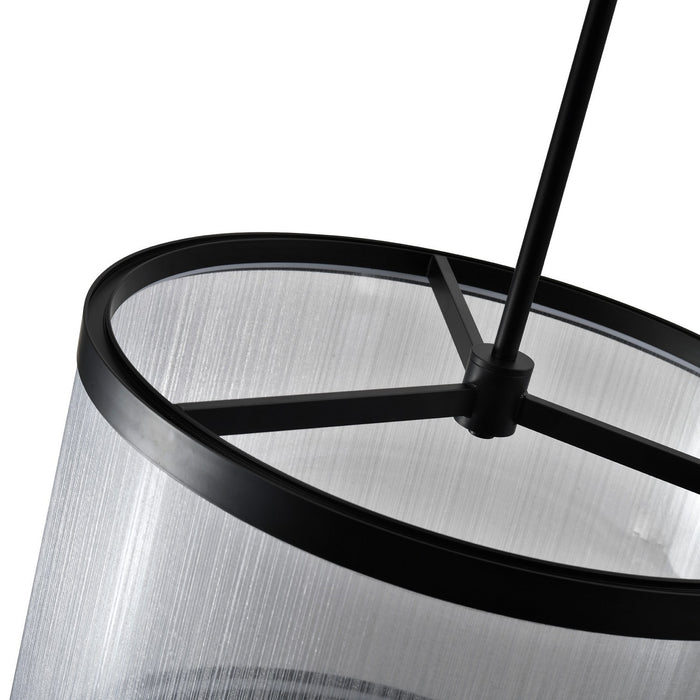 Artcraft AC11890SL LED Pendant, Silver
