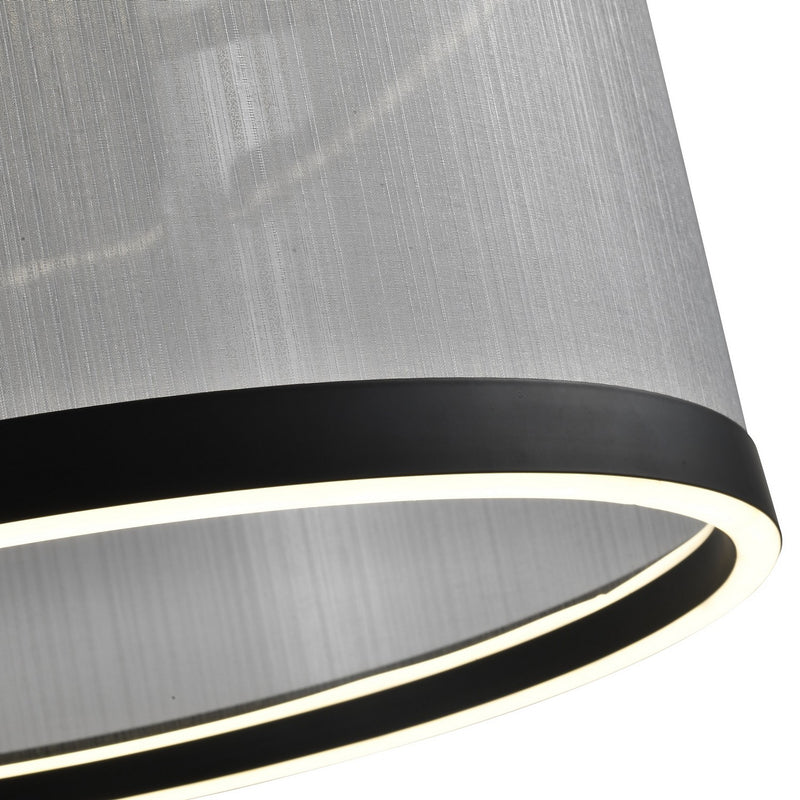 Artcraft AC11891SL LED Chandelier, Silver