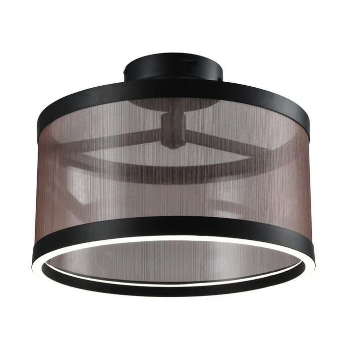 Artcraft AC11893BZ LED Semi Flush Mount, Bronze
