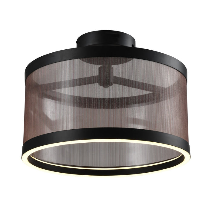Artcraft AC11893BZ LED Semi Flush Mount, Bronze