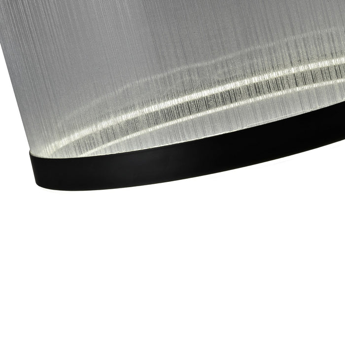 Artcraft AC11893SL LED Semi Flush Mount, Silver